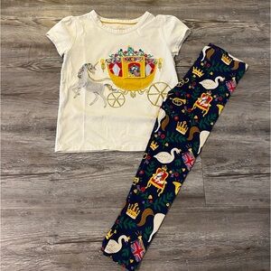 Mini Boden Royal Dog Matching Set Size 5-6